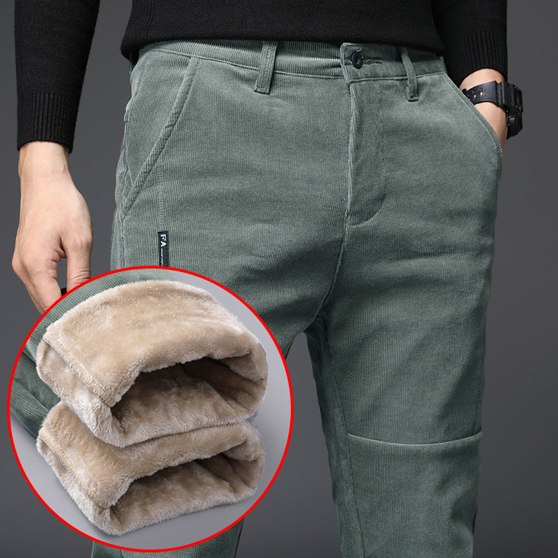 Men's Corduroy Trousers for Fall and Winter