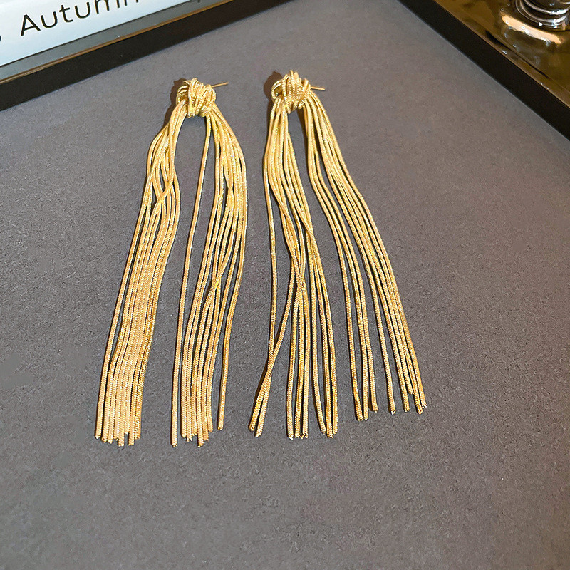 Long Chain Earrings for Women – Elegant Dangle Statement Jewelry