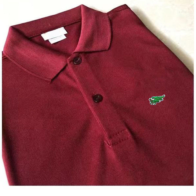 Men’s Premium Embroidered Polo Shirt – Short Sleeve Regular Fit Casual Polo, S–6XL