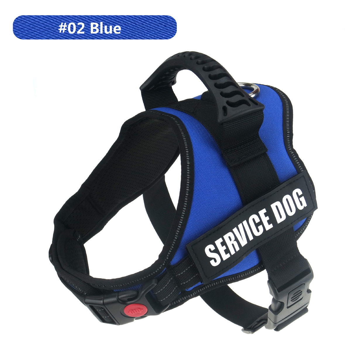 Adjustable Nylon Dog Chest Harness – Secure No-Pull Style Harness for Small to Large Dogs