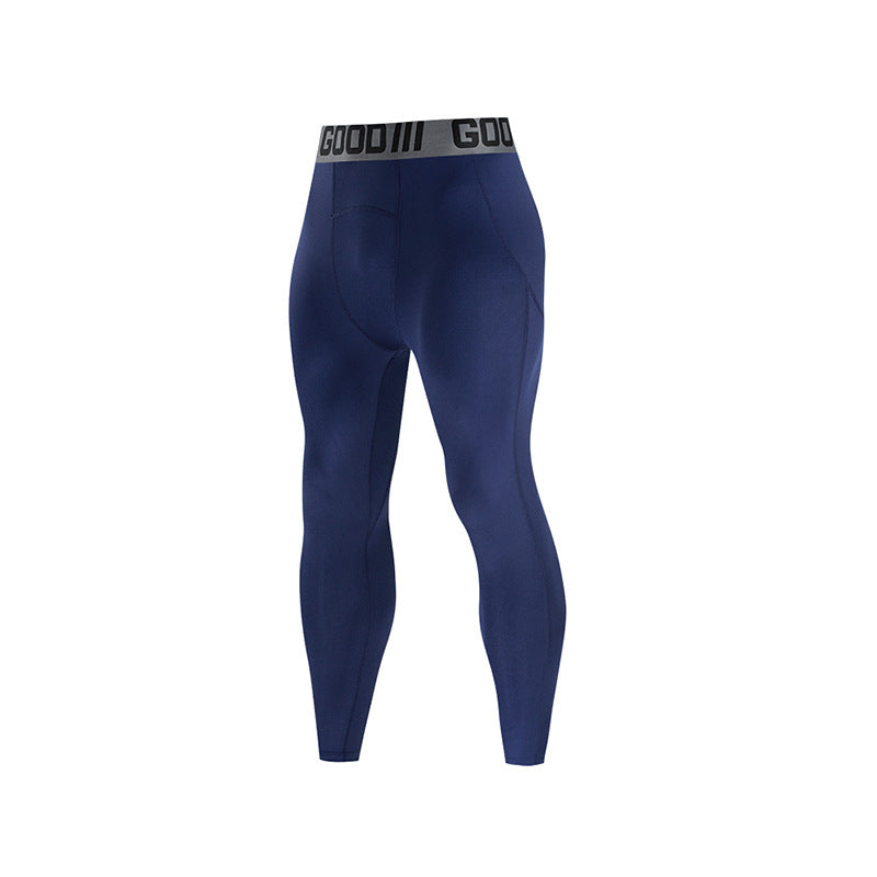 Men’s Stretch Sports Tights Trousers – Athletic Training & Workout Pants