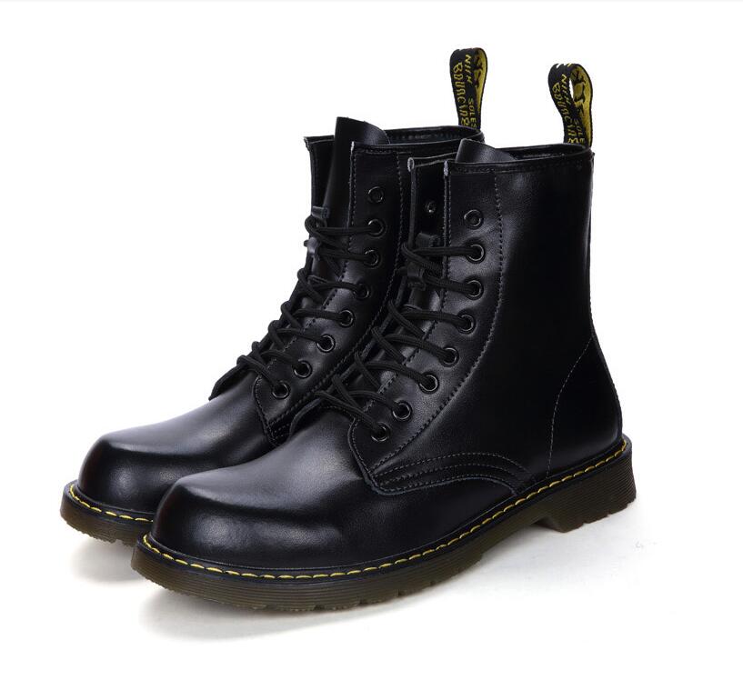 Unisex Warm Winter High-Top Martin Boots – Casual Cold-Weather Footwear