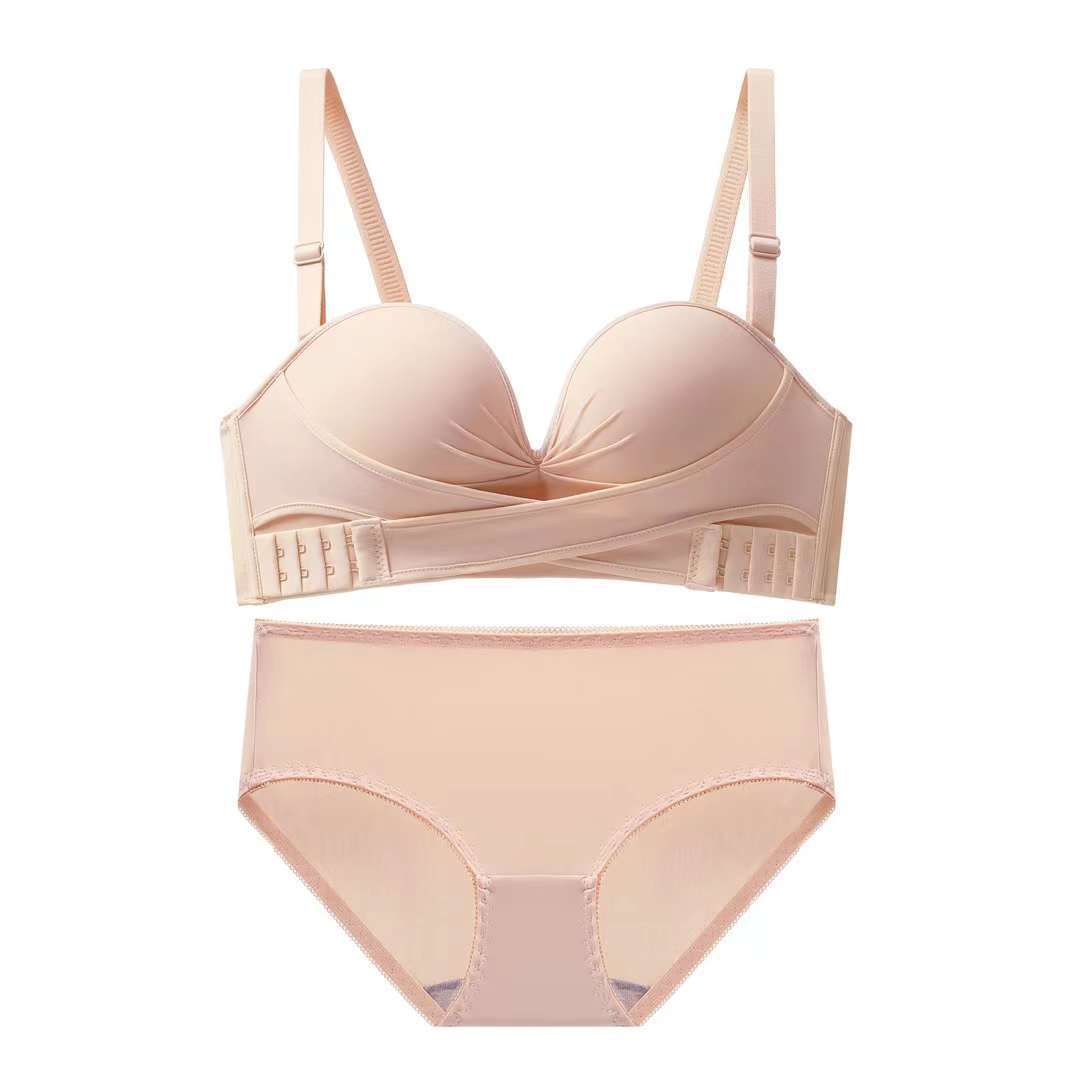 Women’s Strapless Invisible Bra – Supportive Seamless Bra for Dresses & Tops