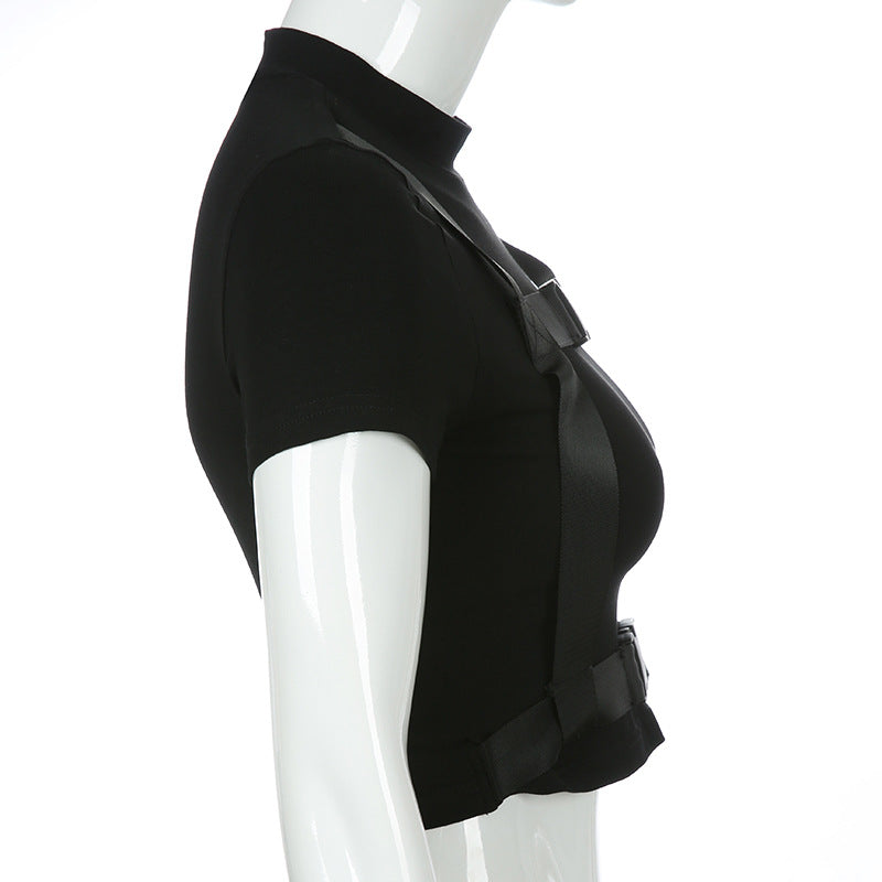 BF Crop Short Sleeve T-Shirt for Women - Summer 2019