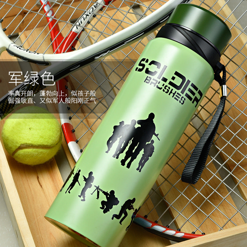 HaoDi Smart Stainless Steel Travel Mug – Large Capacity Insulated Cup with Temperature Display