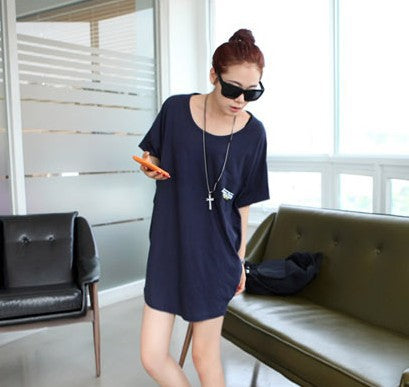 Plus Size Loose-Fit Short Sleeve T-Shirt for Women