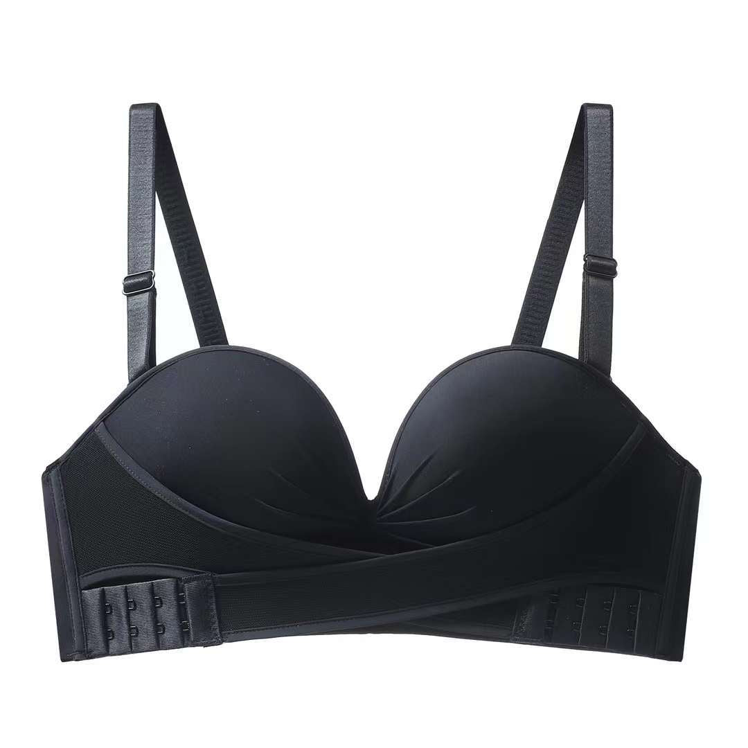 Women’s Strapless Invisible Bra – Supportive Seamless Bra for Dresses & Tops