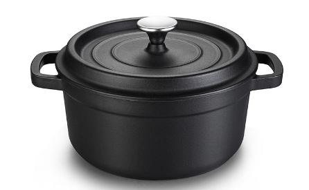 Handcrafted Enamel Cast Iron Dutch Oven – 10cm Soup & Stew Pot
