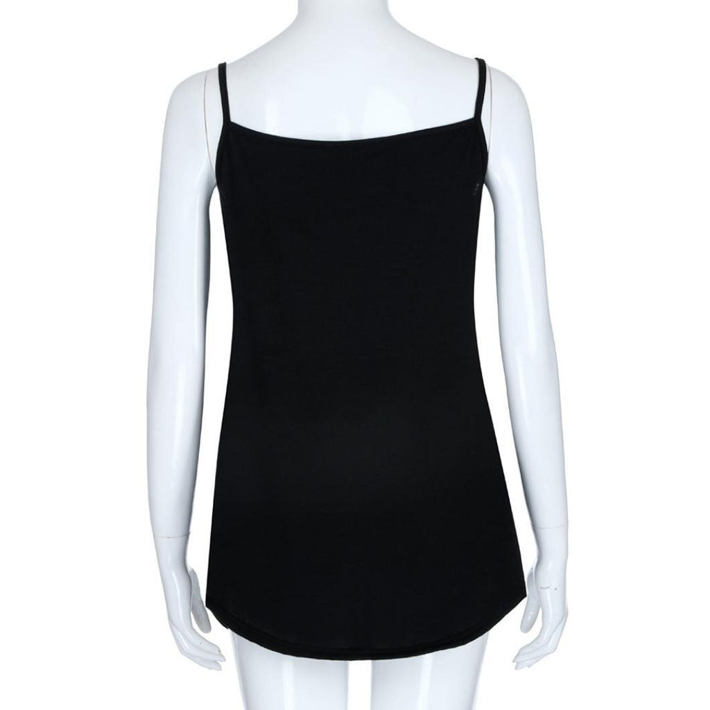 Women’s Chiffon Pleated Tank Top – Elegant Sleeveless Summer Blouse