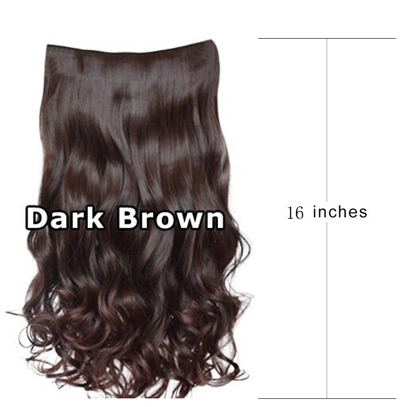40–45cm European Style Curly Synthetic Hair Wig – Heat-Resistant Lightweight Hairpiece for Women