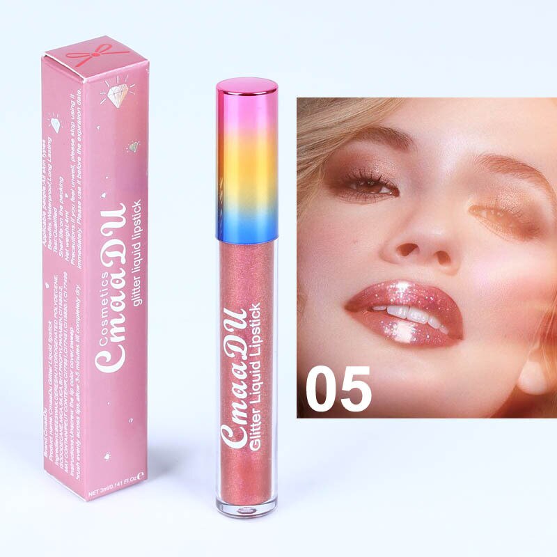 Shiny Matte Metal Lip Gloss Lipstick - Symphony