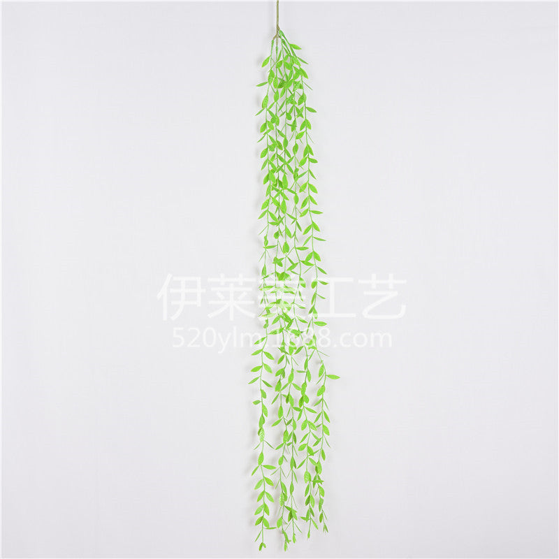 Faux Botanical Wall Hanging – Realistic Greenery Accent for Home & Office Decor