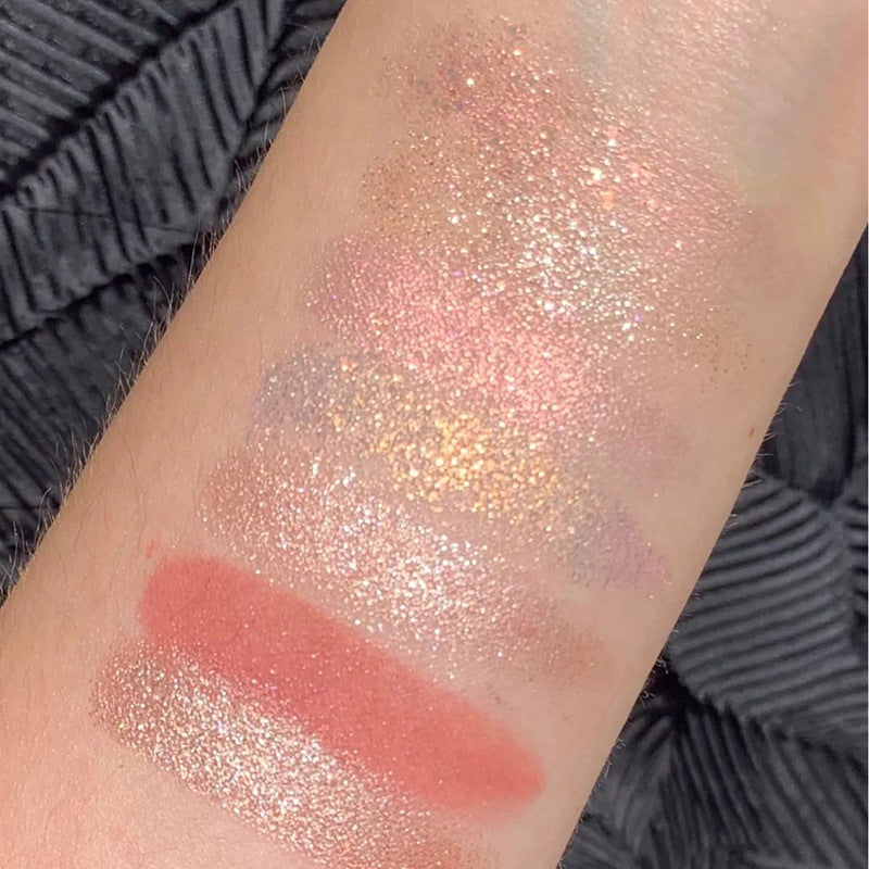 DIKALU Sunset Glow 9-Color Eyeshadow Palette – Matte & Shimmer