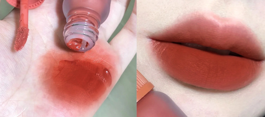 1pc Long-Lasting Waterproof Lip Tint Liquid Lipstick