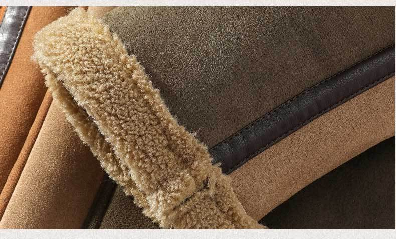 Men’s Rugged Fur Jacket – Warm Casual Winter Outerwear – USA