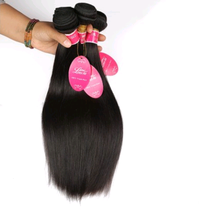 Straight Wave Human Hair Extensions – Natural Color Real Hair, 8–26 Inch