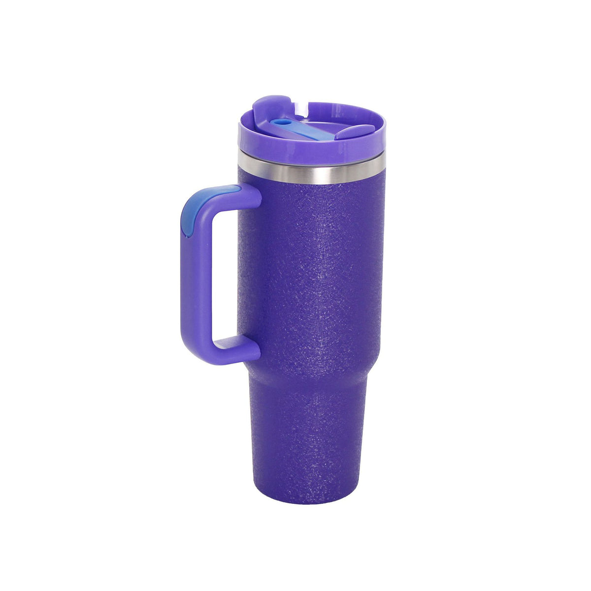40oz Stainless Steel Travel Mug with Straw & Handle – Insulated 1200ML Tumbler