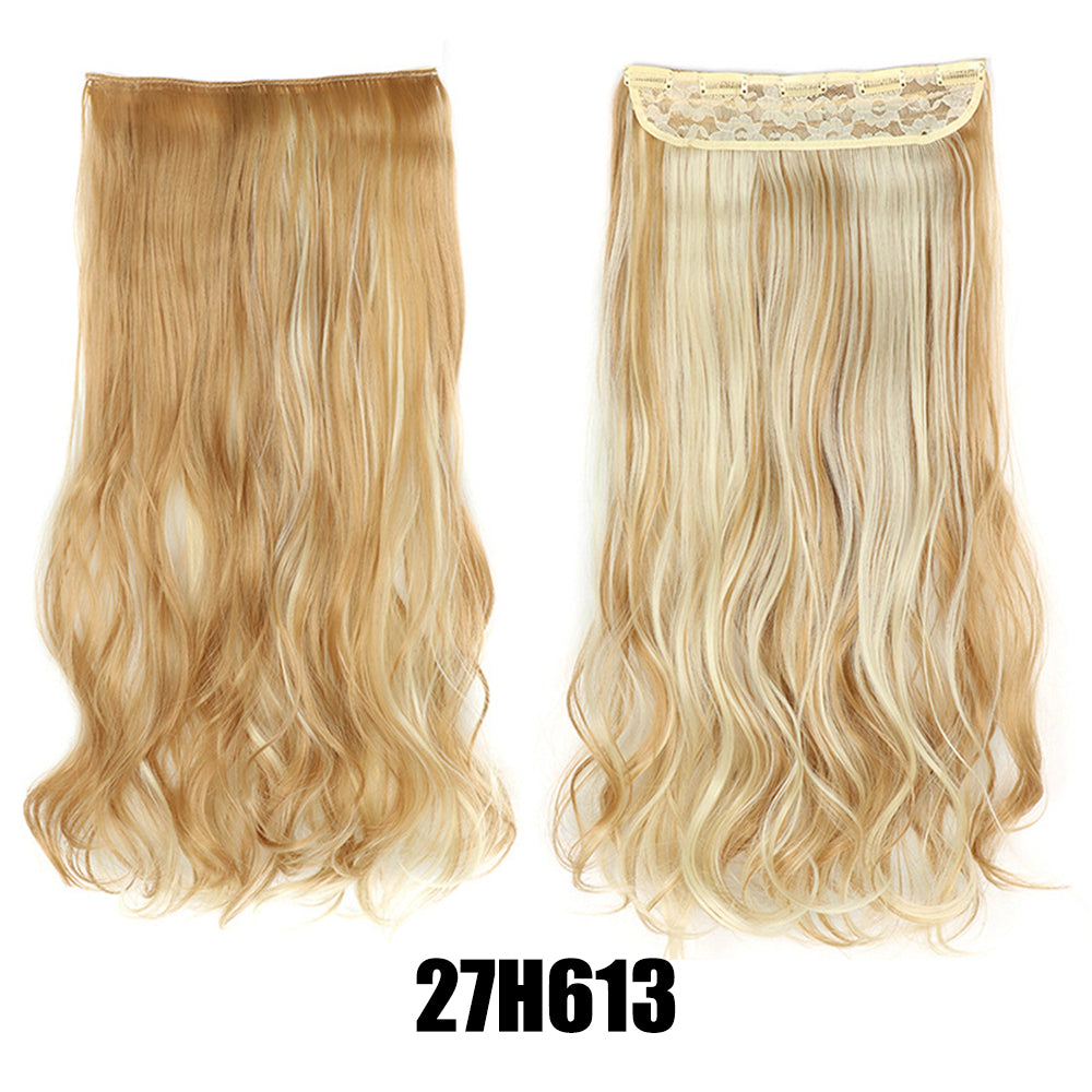 56cm Big Wavy Long Curly Hair Extensions for Women – Lightweight Natural-Look Synthetic Hair