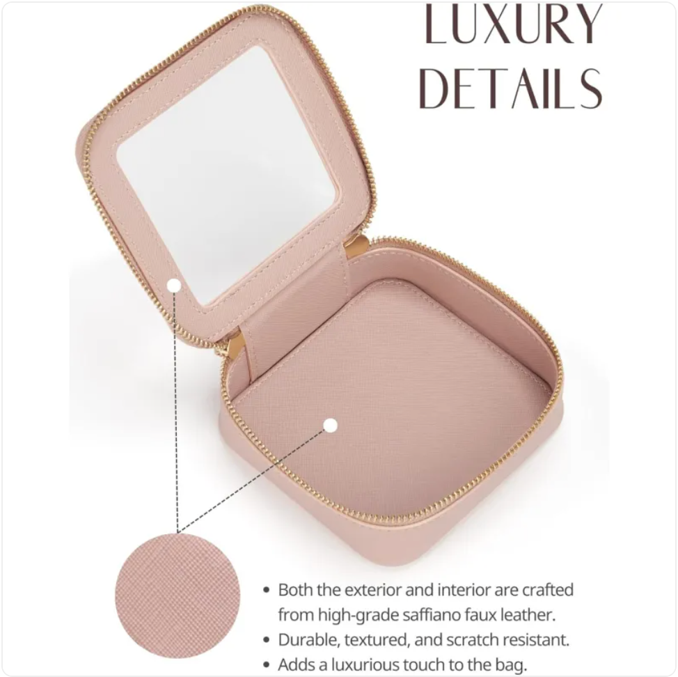 Portable Cosmetic Organizer – Makeup, Skincare & Beauty Travel Storage