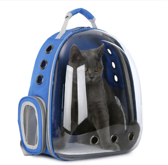 Dog & Cat Chest Carrier Backpack – Breathable Hands-Free Pet Travel Bag