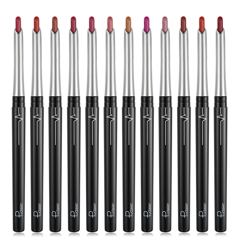 Matte Lip Liner and Eye Shadow Pencil - 17 Colors