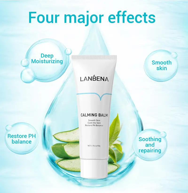 LANBENA Calming Balm – Aloe Vera Skin Care After Hair Removal
