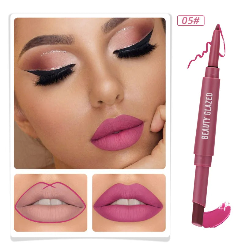 Double-Headed Matte Lipstick