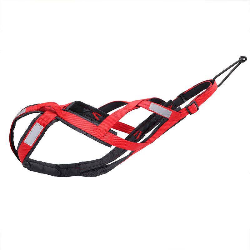 Outdoor Dog Sled Chest Harness – Durable Nylon Adventure & Running Harness