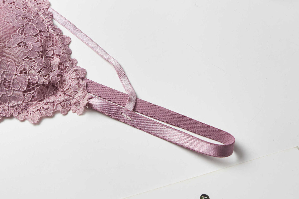 Women’s Lace Trim Strapless Bra – Elegant Support for Dresses & Off-Shoulder Tops