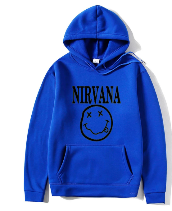 Unisex Trendy Hooded Sweatshirt – Loose-Fit Polyester Pullover Hoodie, 6 Colors, S–3XL