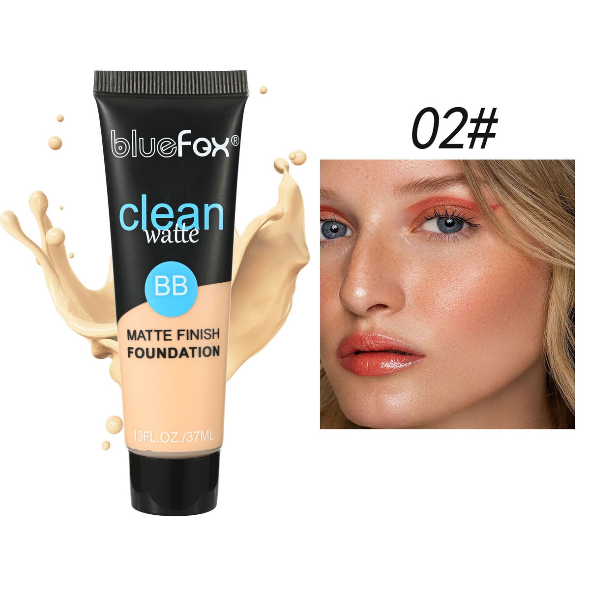Matte Waterproof Oil Control Foundation – Smooth Long-Wear Face Makeup