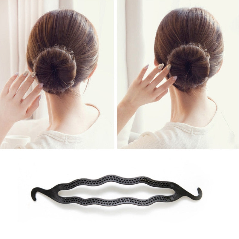 Korean Fashion Hair Styling Tools Set – Easy Bun & Updo Hairstyle Accessories