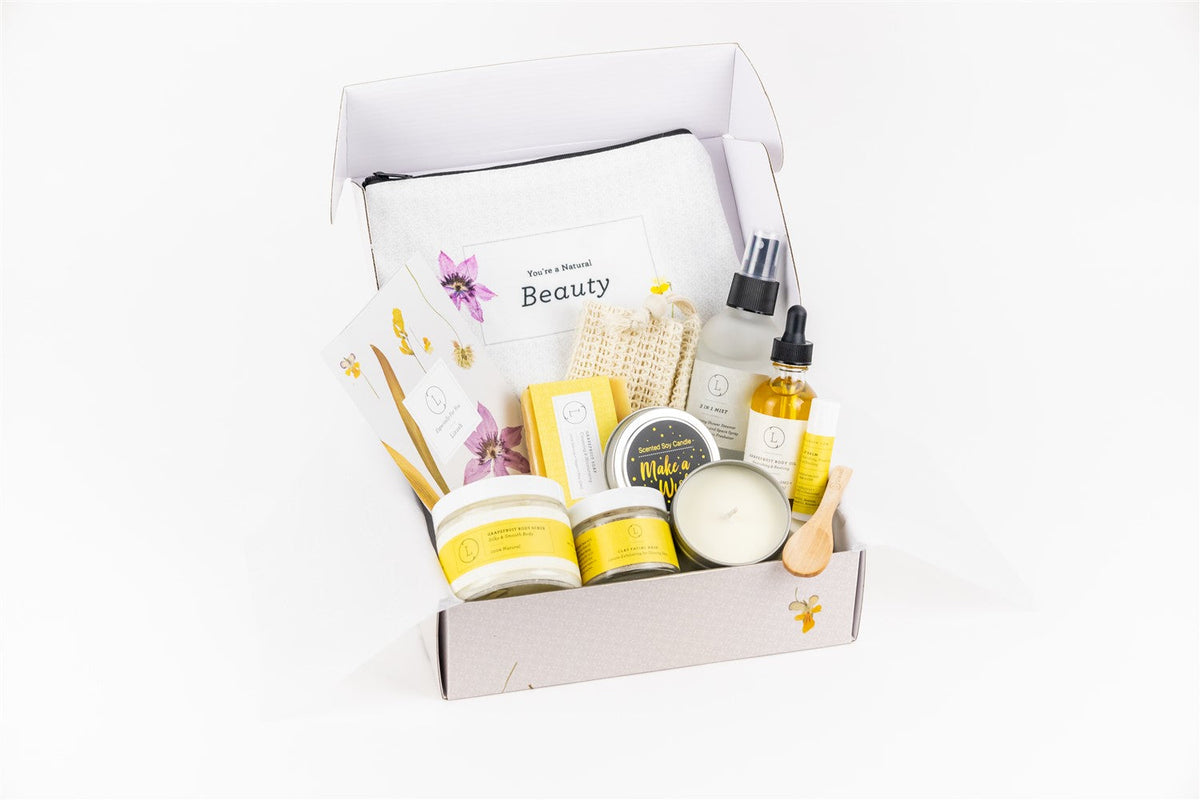 Citrus Care Package – Handmade Natural Bath & Body Spa Gift Box