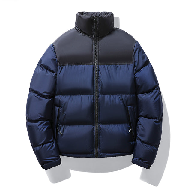 Men’s Autumn Winter Short Cotton Padded Jacket – Warm Casual Outerwear – USA
