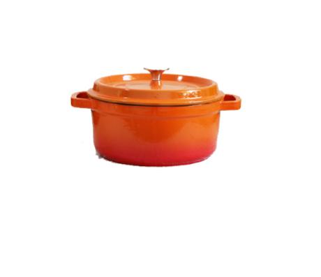 Handcrafted Enamel Cast Iron Dutch Oven – 10cm Soup & Stew Pot