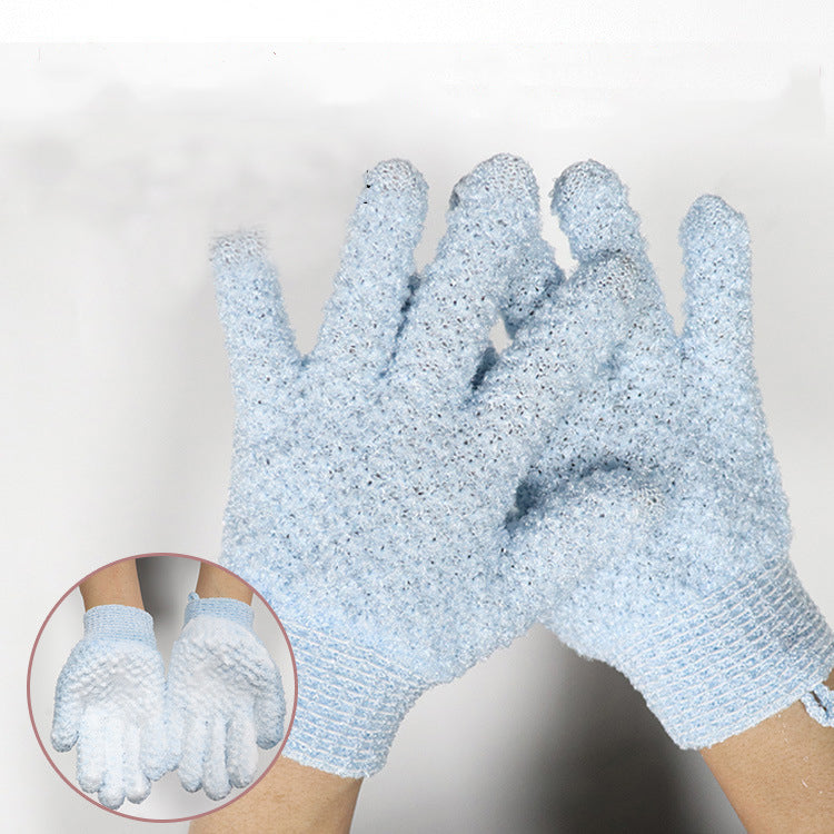 Exfoliating Bath Gloves and Body Brush – Skin Care Set