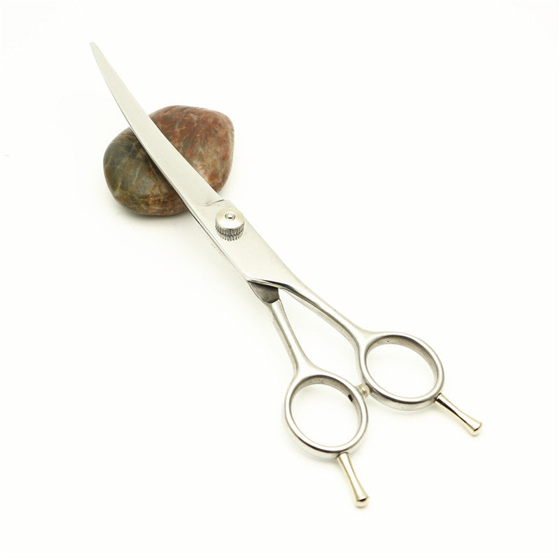 Professional Dog Grooming Tool Set – Stainless Steel Comb & Scissors Kit with Storage Bag