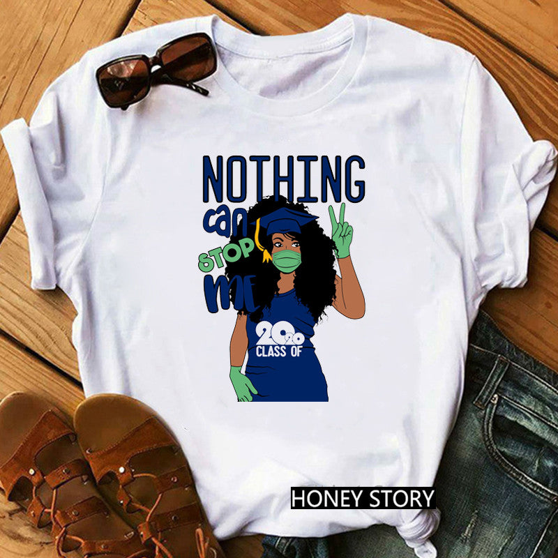 Black Girl Feminism Short Sleeve T-Shirt for Women