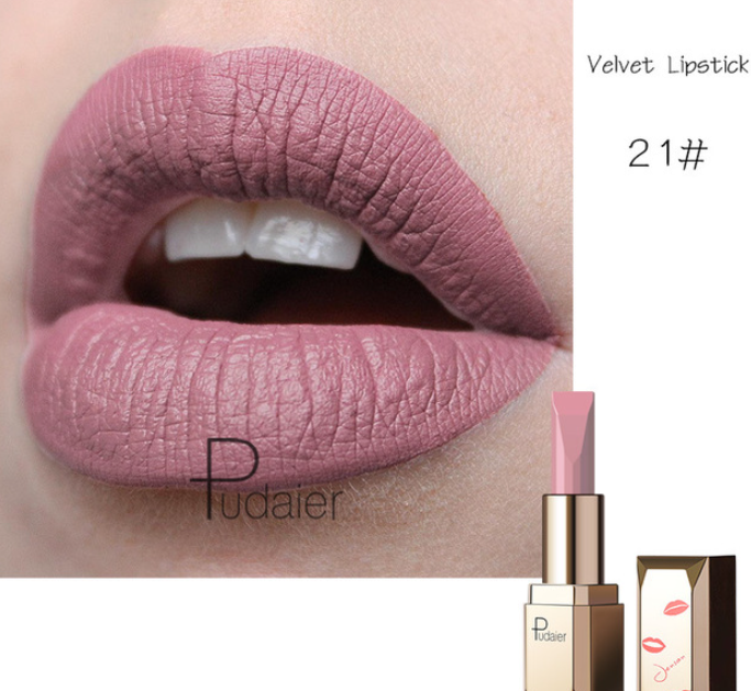 Pudale Matte Lipstick - Waterproof, 26 Colors Available