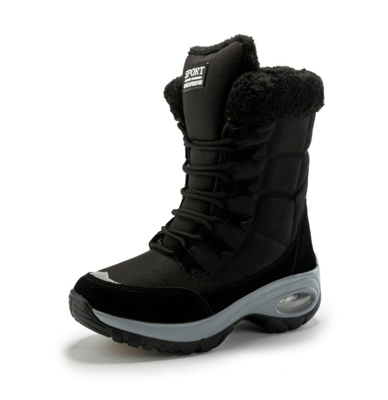 Plus Size Fleece Lined Snow Boots