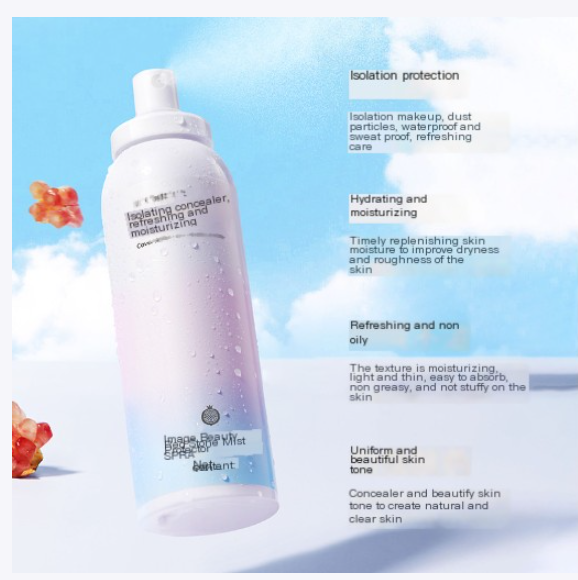 Pomegranate Moisturizing Spray for Lightweight Makeup