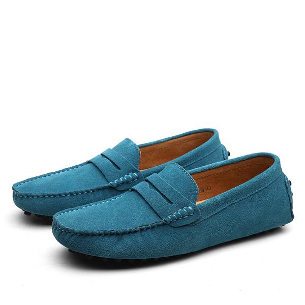 Urban Suede Loafers for Men – Modern Casual Slip-On Shoes