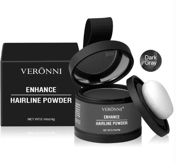 14-Color Hairline Powder Concealer – Root Touch-Up & Hair Shadow Powder