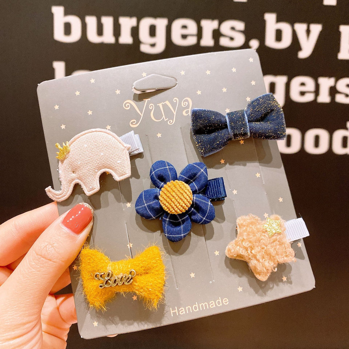 Korean Baby Hair Clips Set for Girls – Cute Children's Hair Accessories