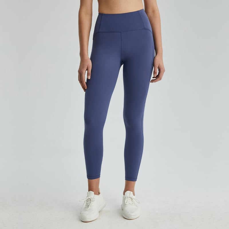 Women’s High-Waist Lift Elastic Yoga Pants – High-Stretch Nylon Fitness Leggings, S–XL