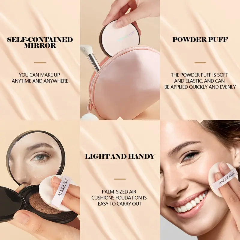 Anglicolor Cushion Foundation – Full Coverage Moisturizing CC Cream