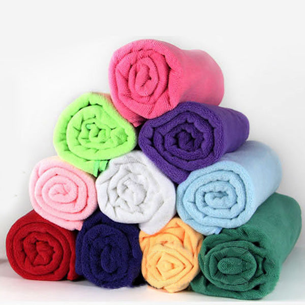 Quick Dry Microfiber Towel – Ultra-Absorbent Gym & Bathroom Towel