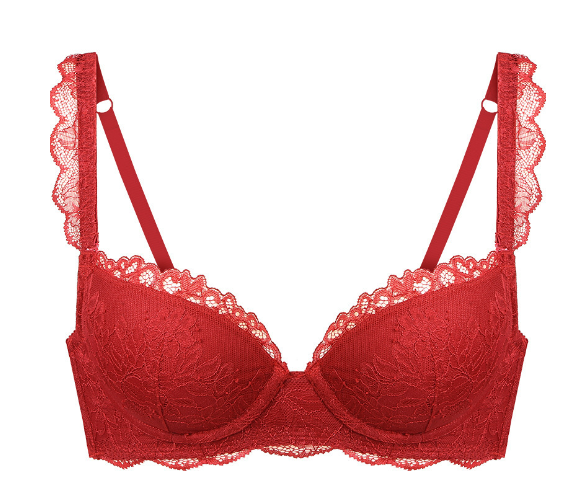 Women’s Red Zodiac Bra Set – Festive Matching Lingerie Set