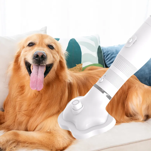 2-in-1 Pet Hair Dryer & Fur Remover – 600W Dog & Cat Grooming Dryer Comb