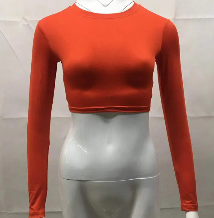 Women’s Trend Fit Crop Top – Stylish Casual Summer T-Shirt